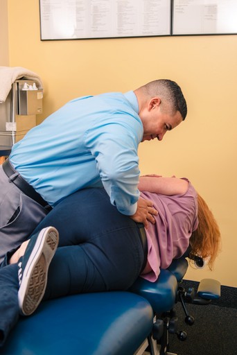 lower back adjustment after a car accident