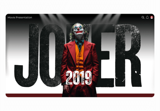 Joker Movie Template