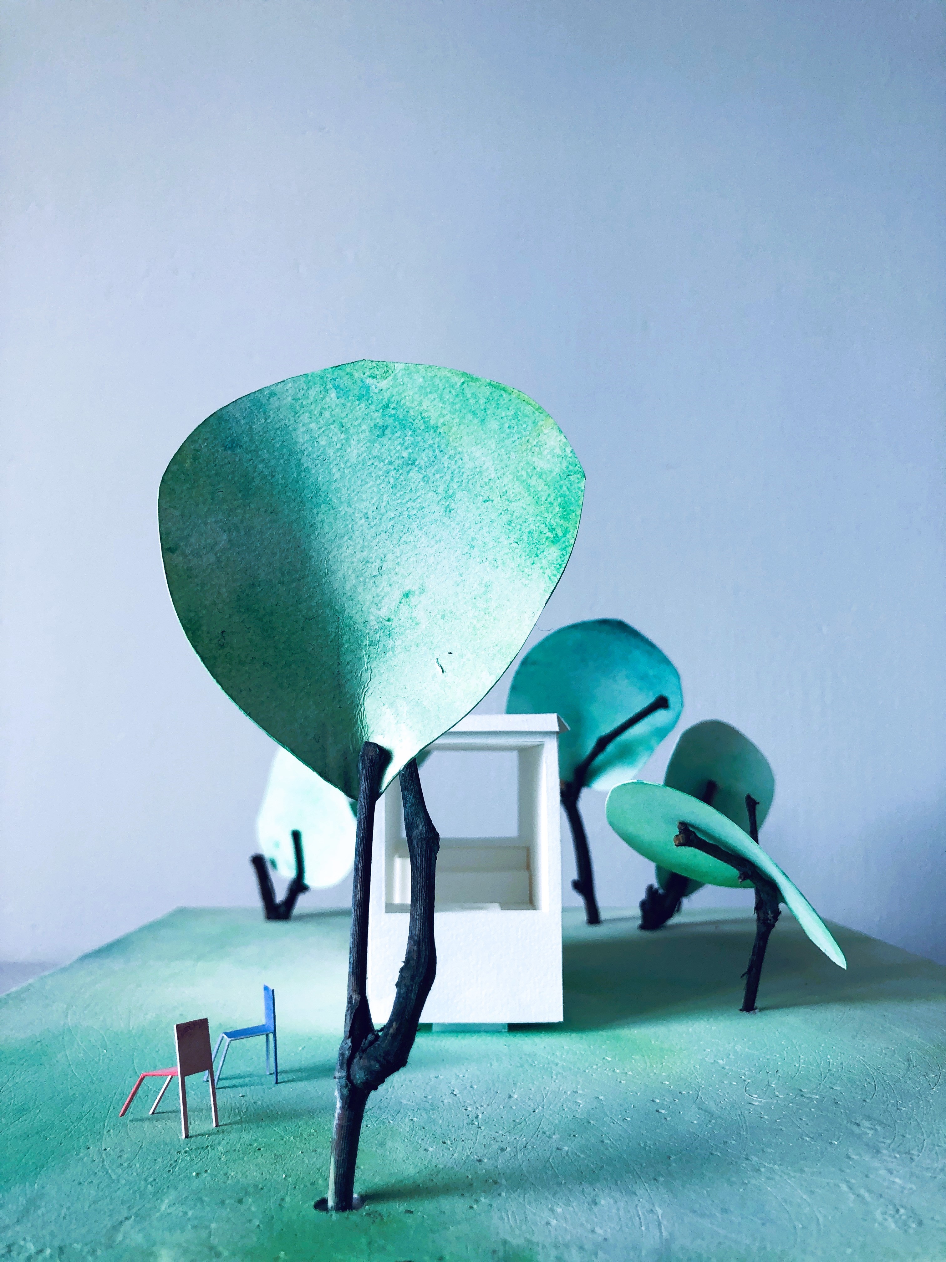 Tiny House maquette papier