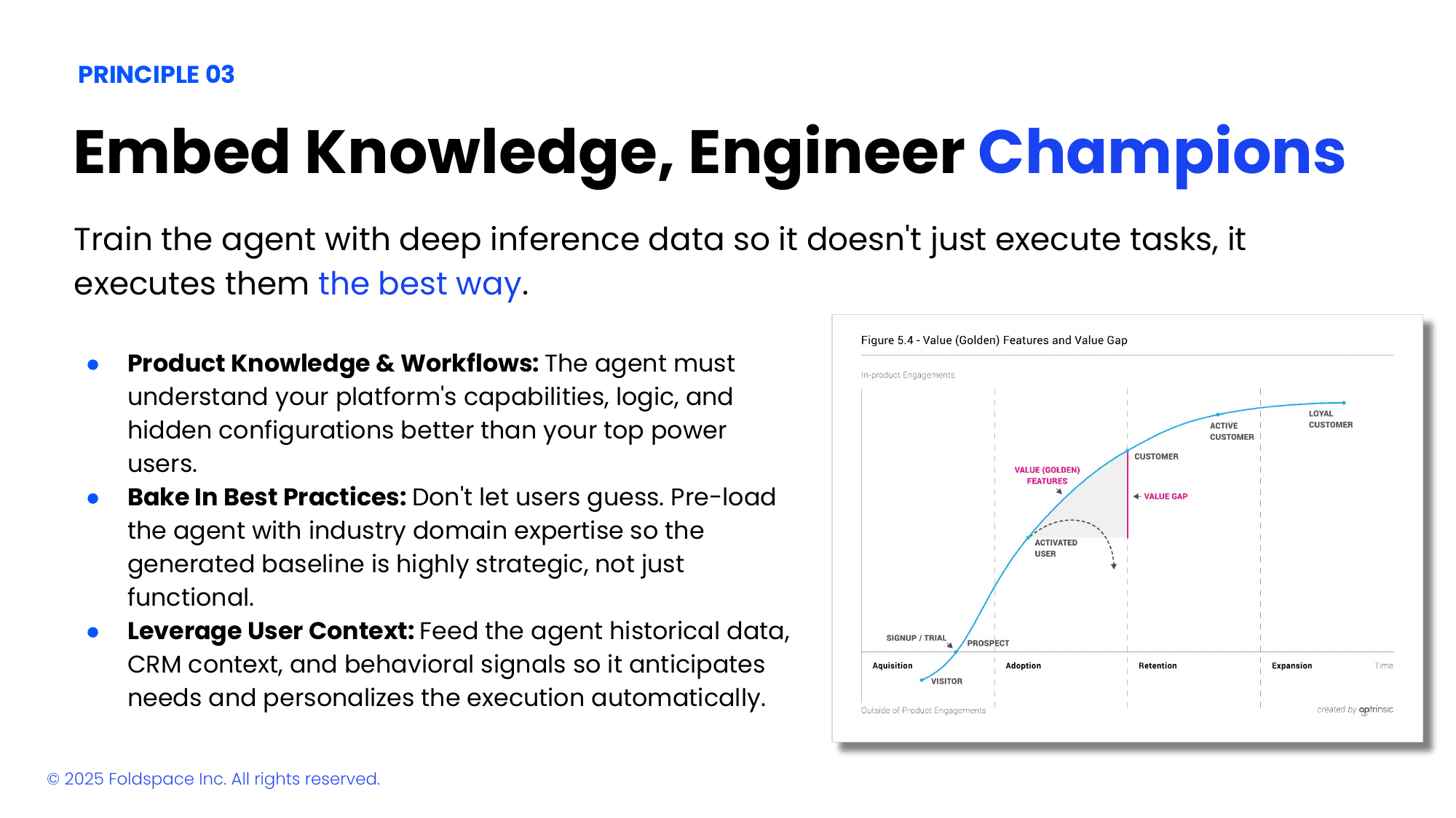 Principle 3 - Embed Knowledge