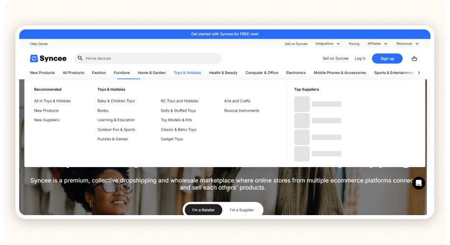 Syncee – International Marketplace with Automation