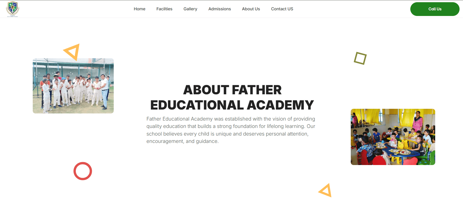 To design and launch an educational website that:  Communicates course offerings and learning paths clearly  Builds trust and authority for the academy  Encourages prospective students to inquire and enroll