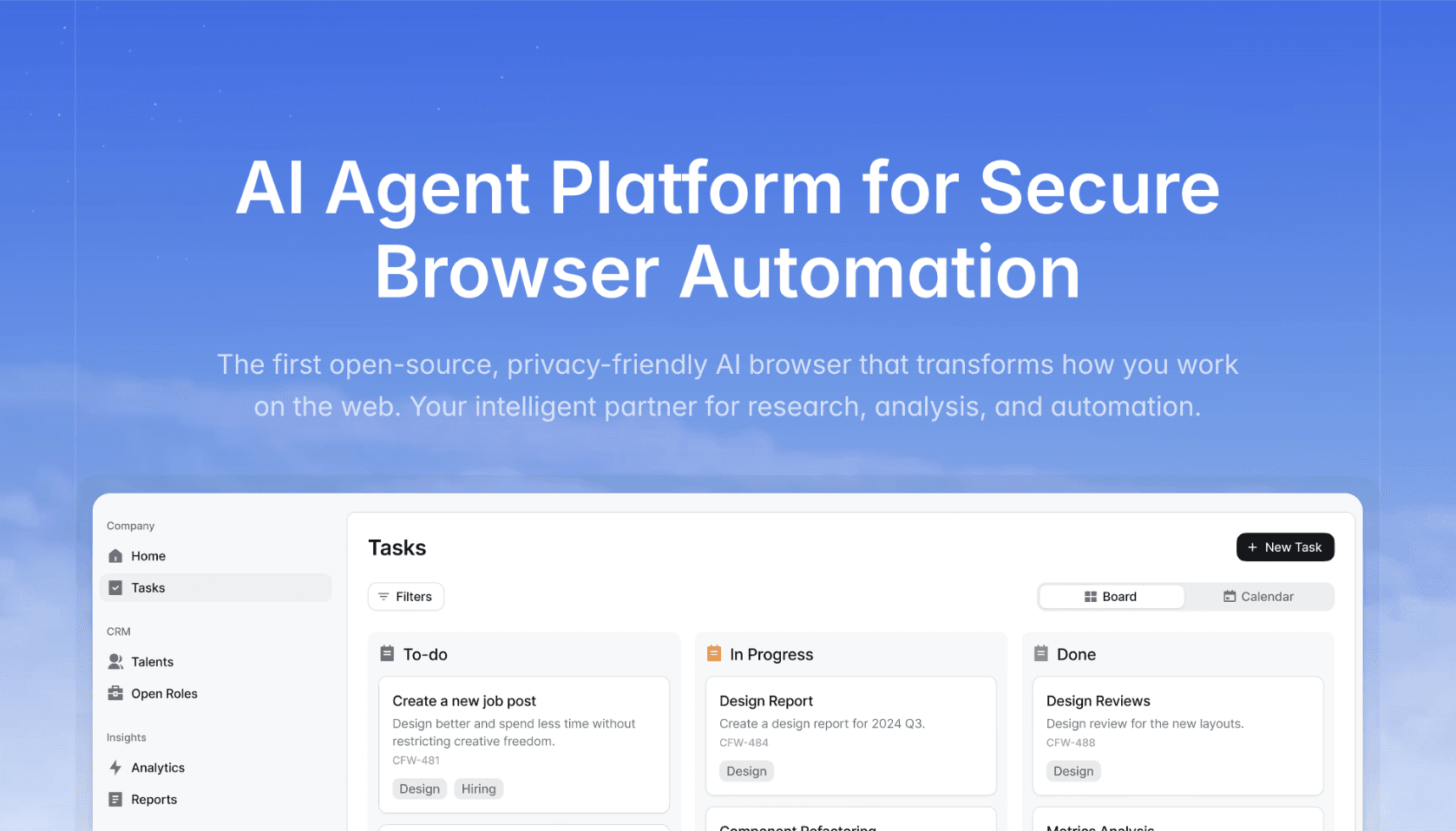 Browser Operator - Open Source AI Browser for Automation