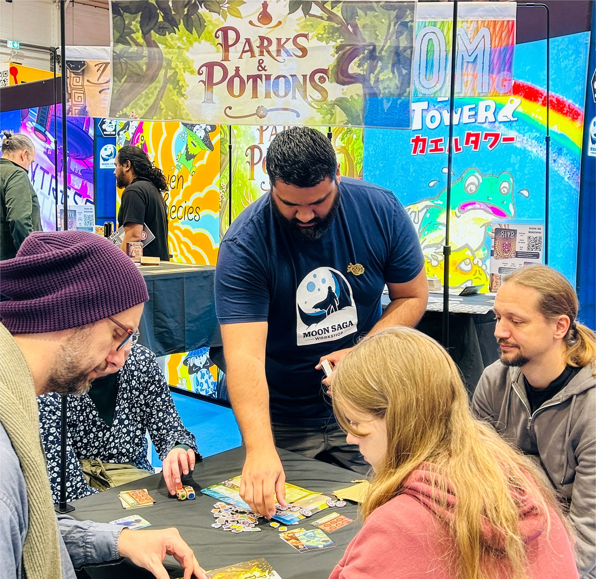 Chris Eastridge at Essen Spiel 2025