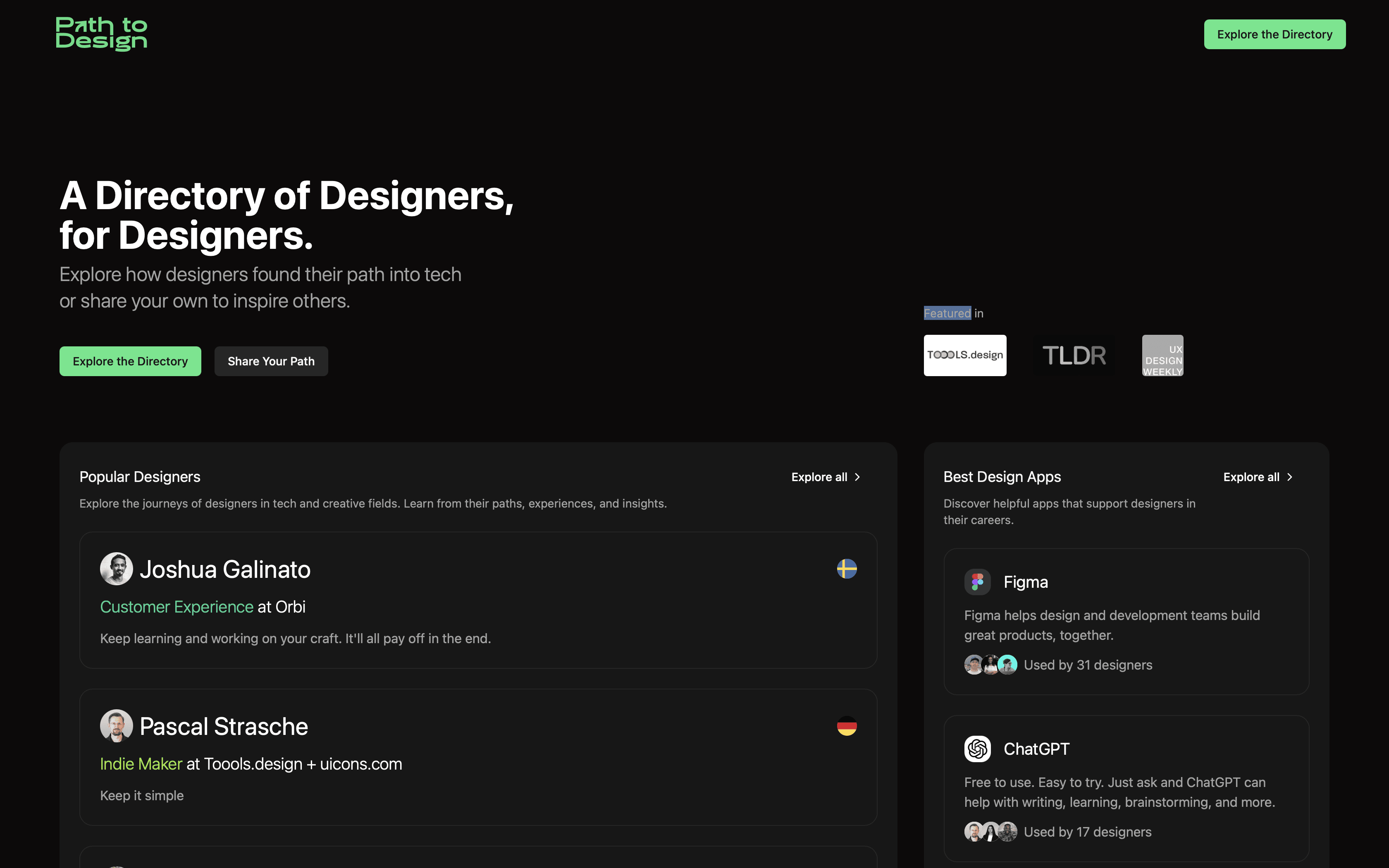 Path to Design Thumb