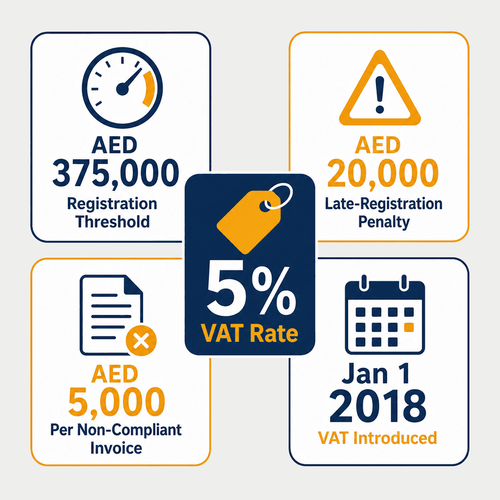 Infographic: VAT in the UAE: Everything Businesses Need to Know