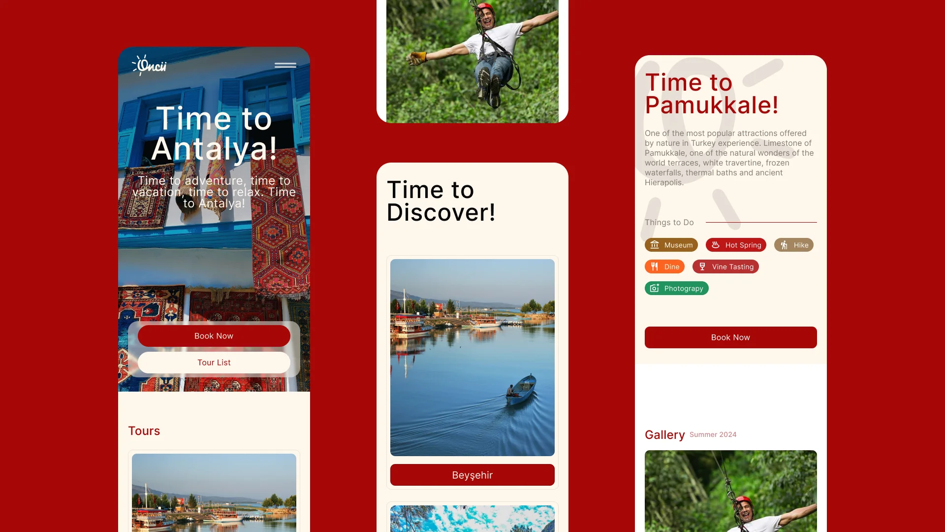 website mobile showcase