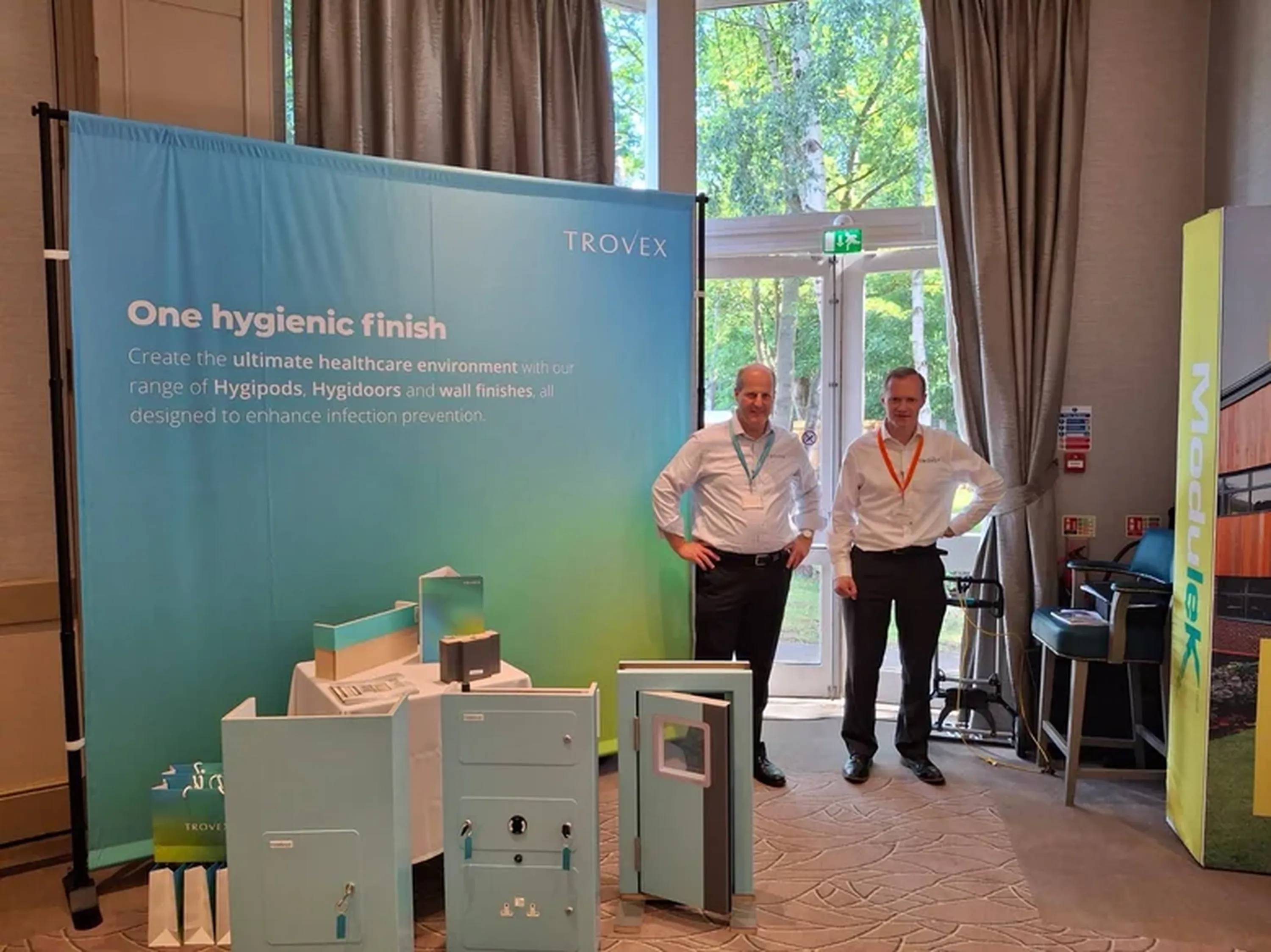 Trovex team at the Healthcare Buildings Forum