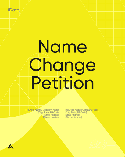 Name Change Petition