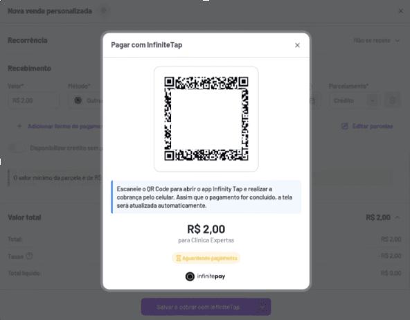 O melhor sistema de gestão agora é integrado ao Infinite Pay