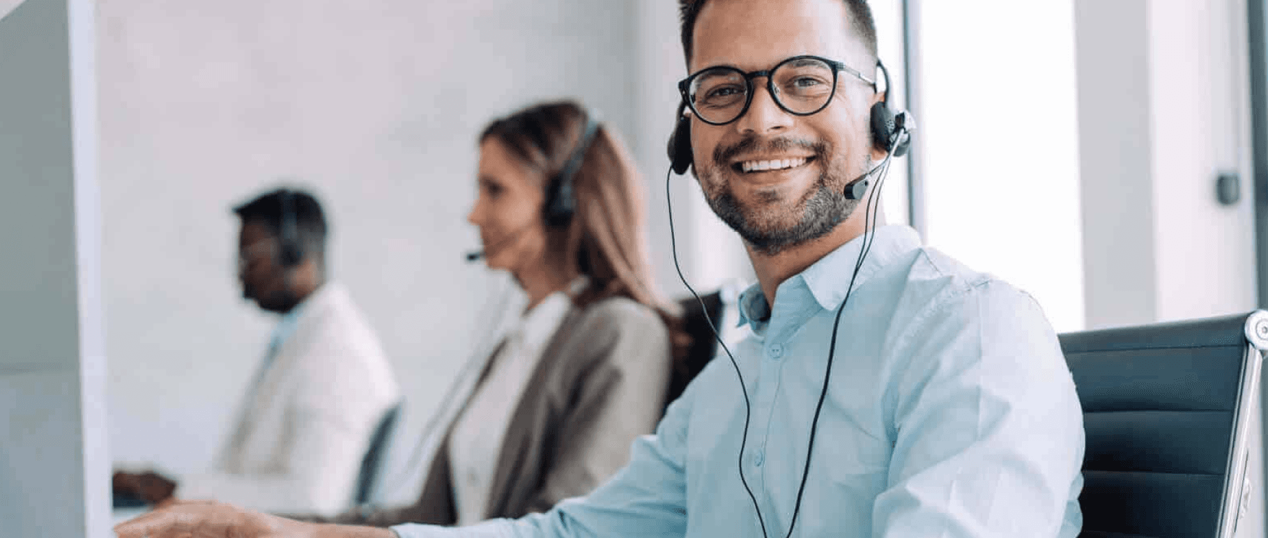 Friendly employee from the Sovendus Customer Service team