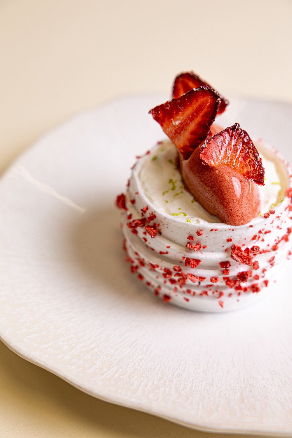 Nuage fraise coco et citronnelle