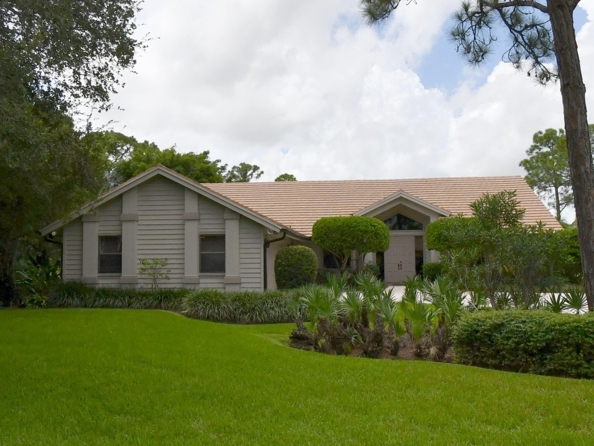 2004 Roof Replacement in Reserve Plantation, PGA Village, Port St Lucie with Entegra Flat Tapershake Tile in Cedar Tan