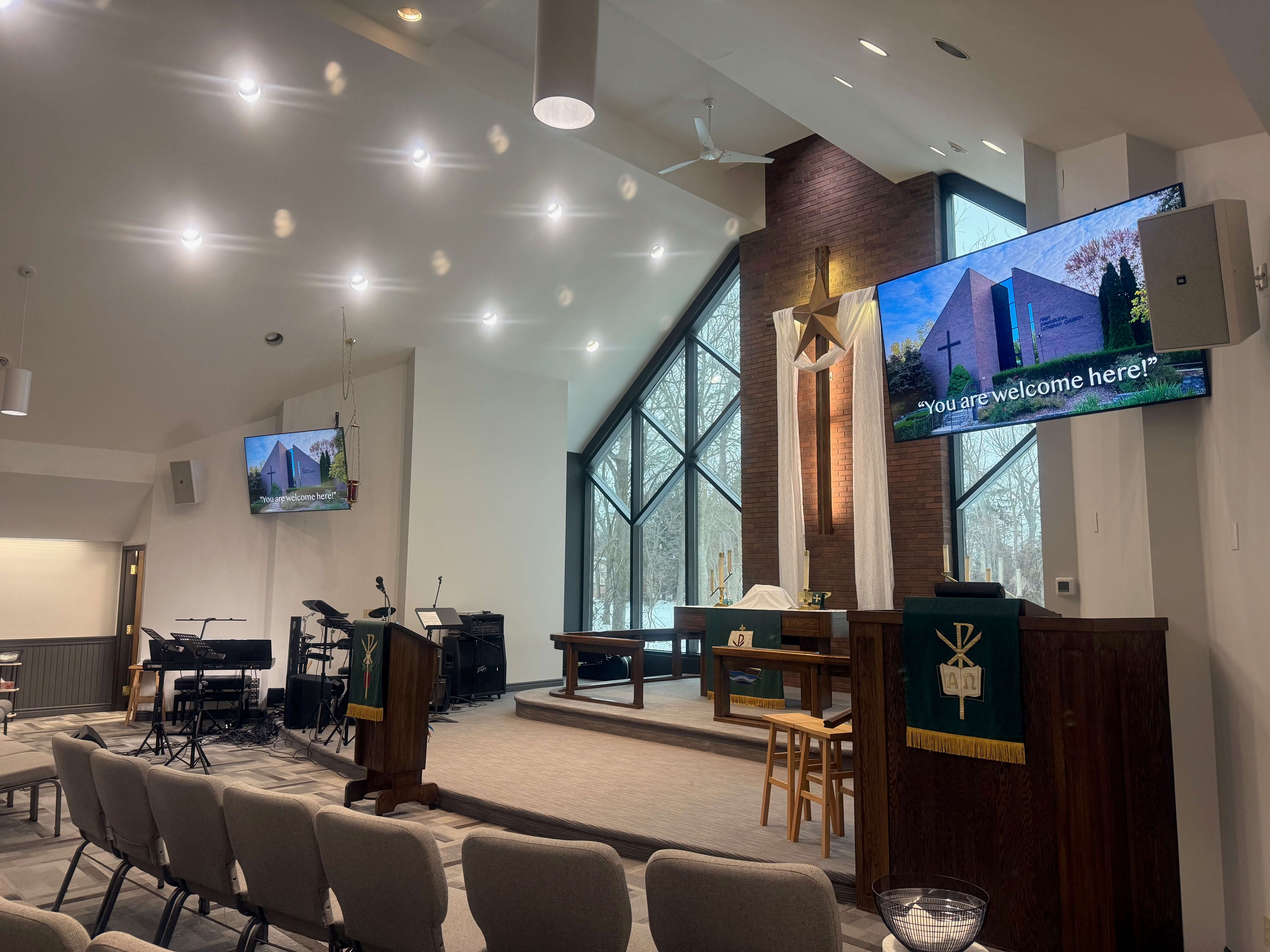 Low angle view of a Church