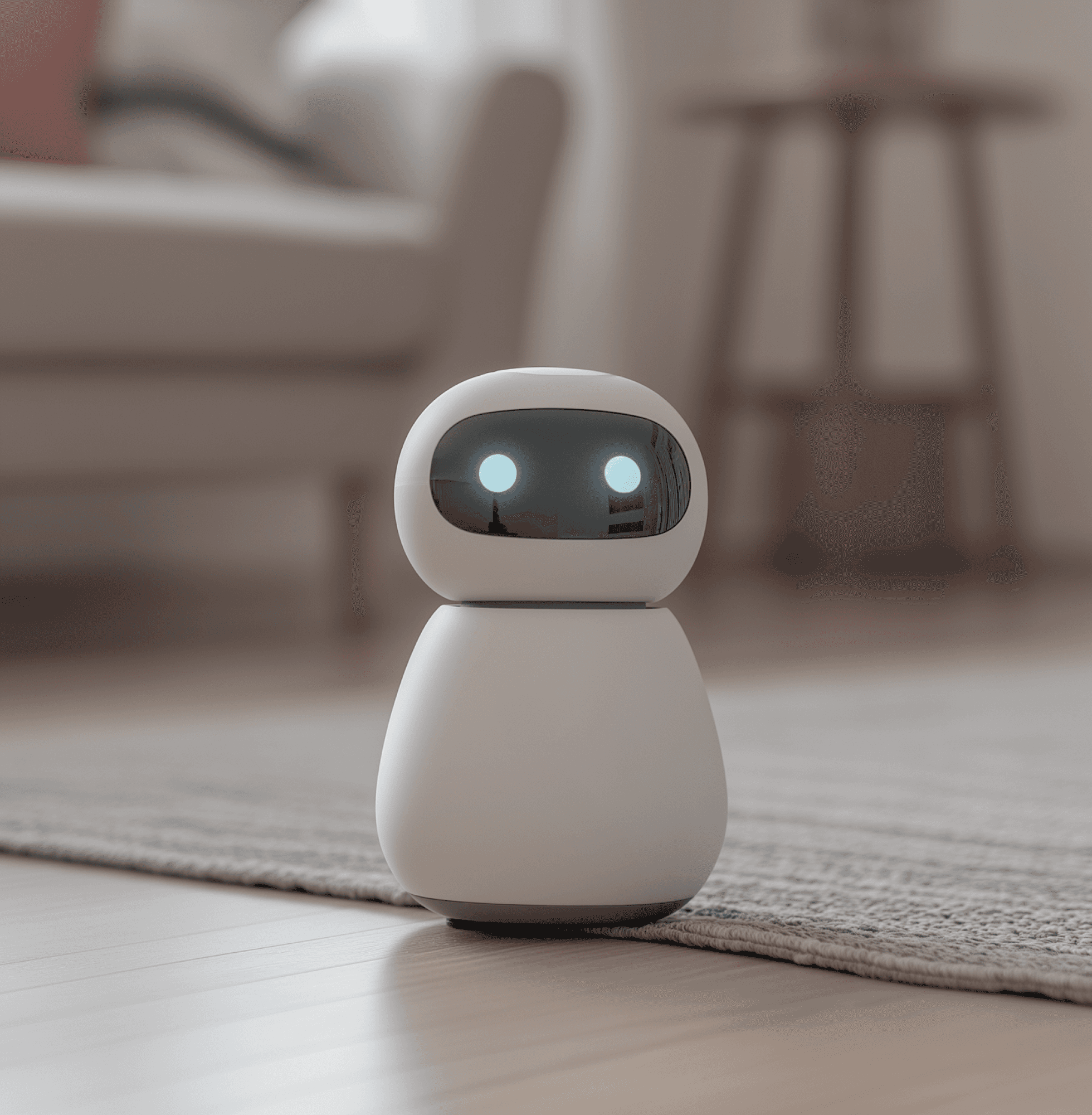 Cute little home robot