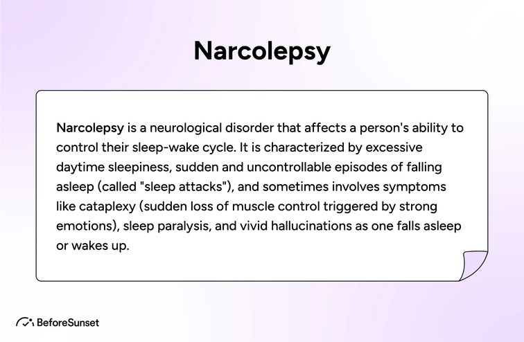 Narcolepsy