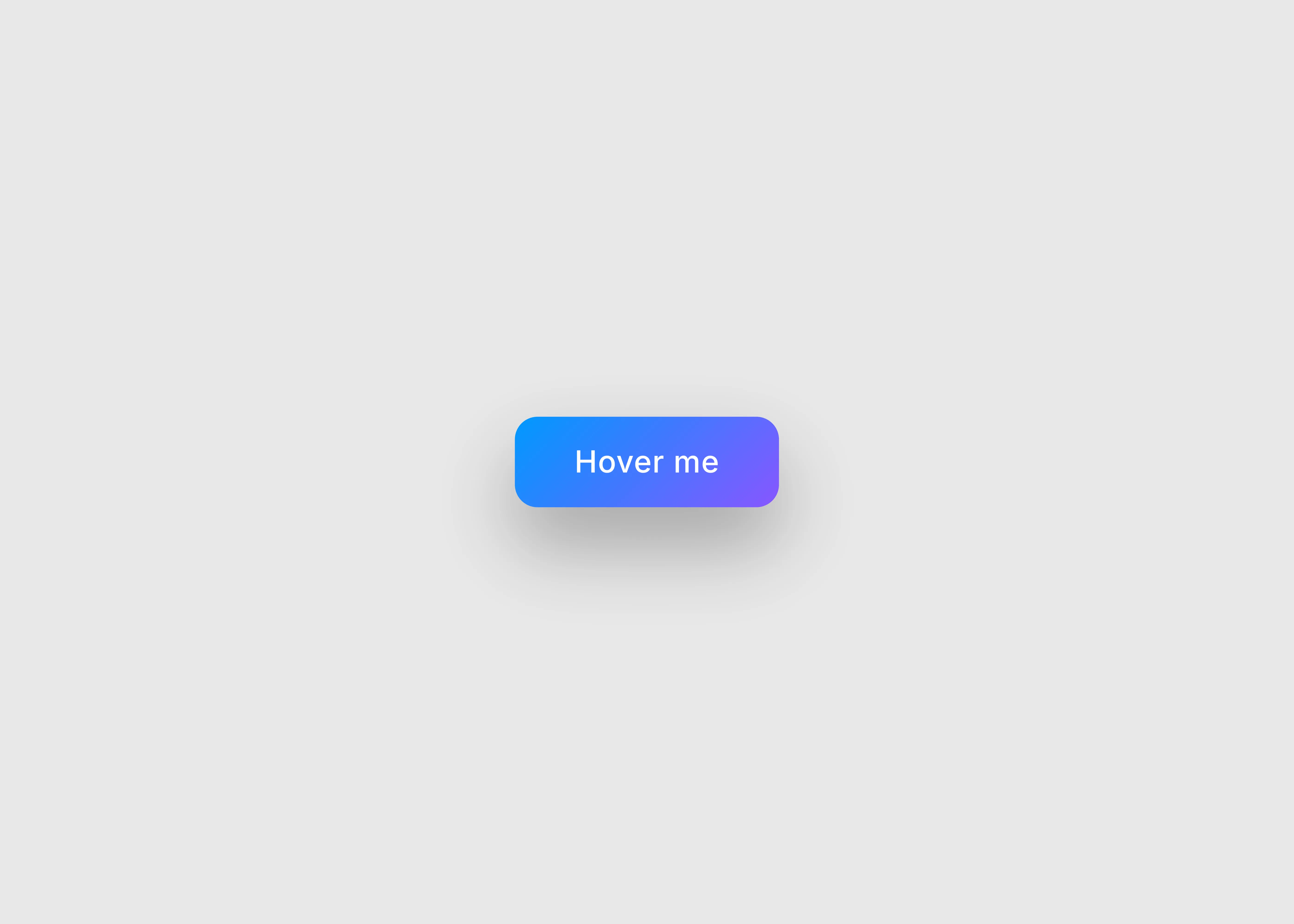 Hover effect button interaction with mouse cursor in a light background.