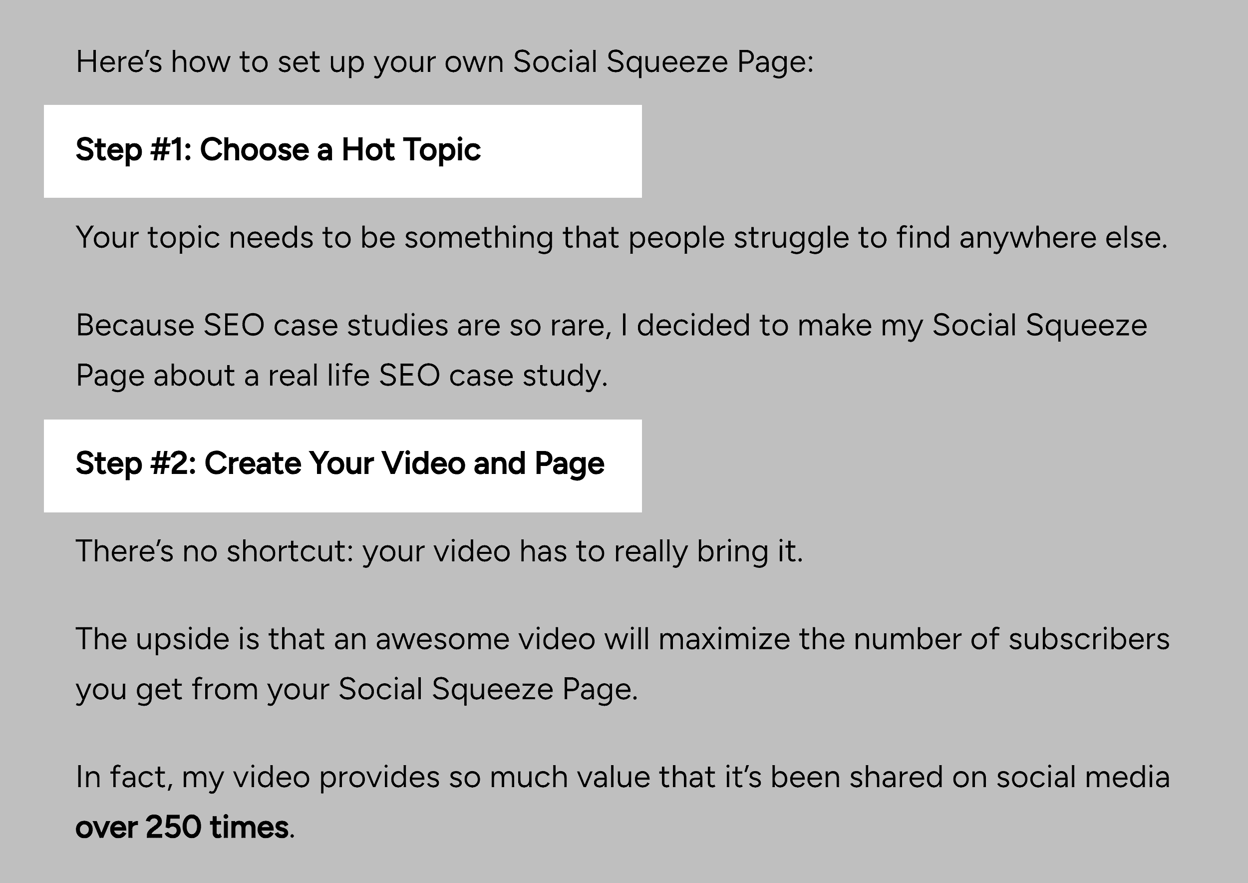 Buffer Blog – Actionable content