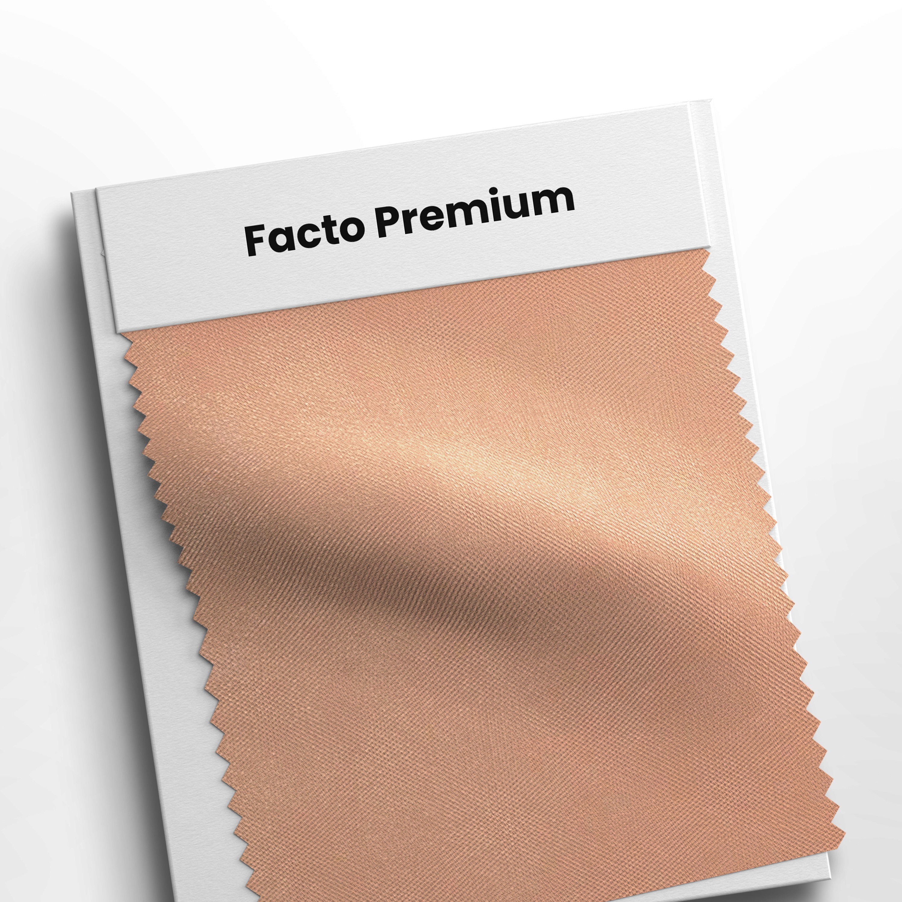 mostruário com tecido facto premium nude