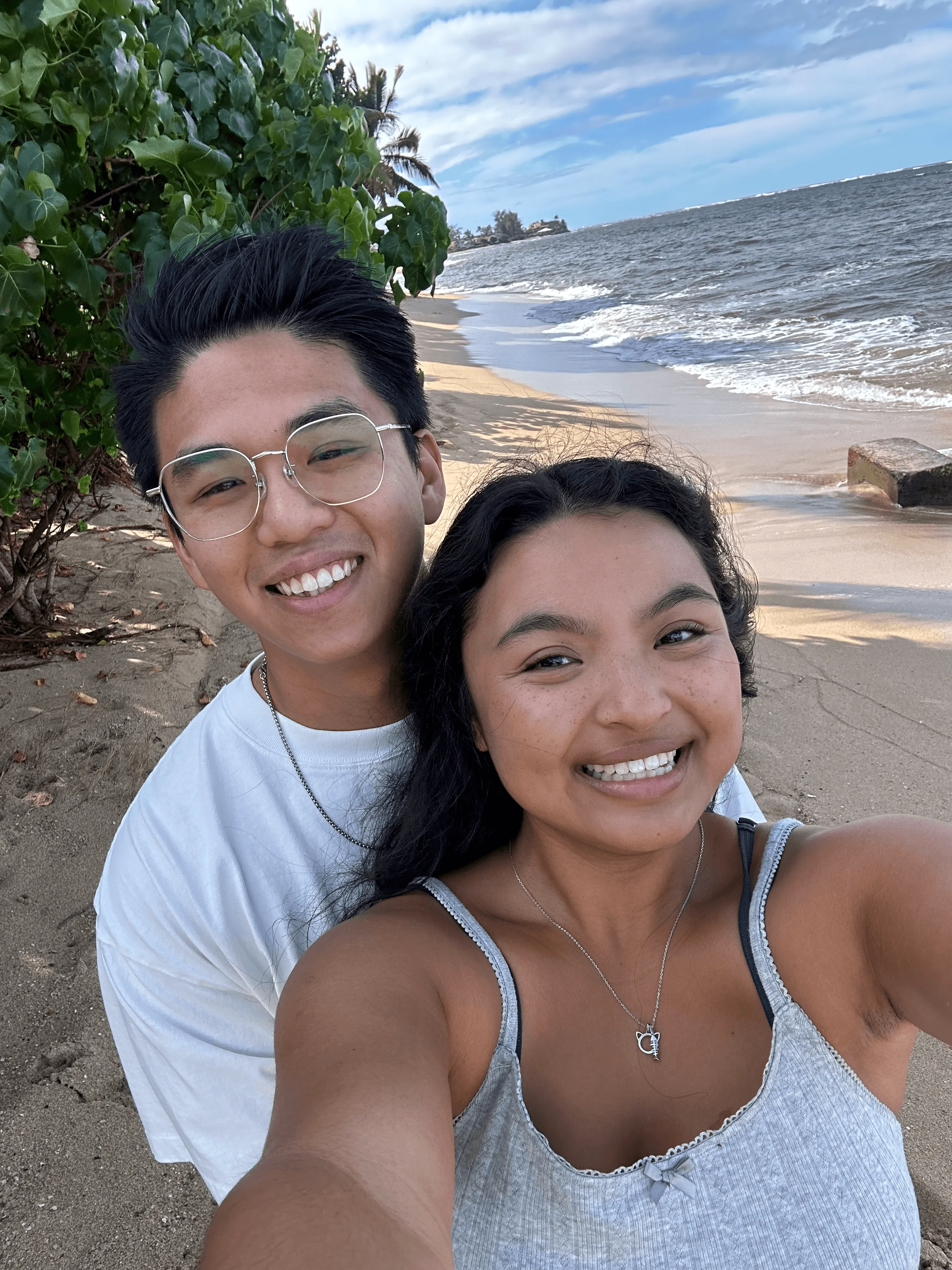 a picture of my partner & I