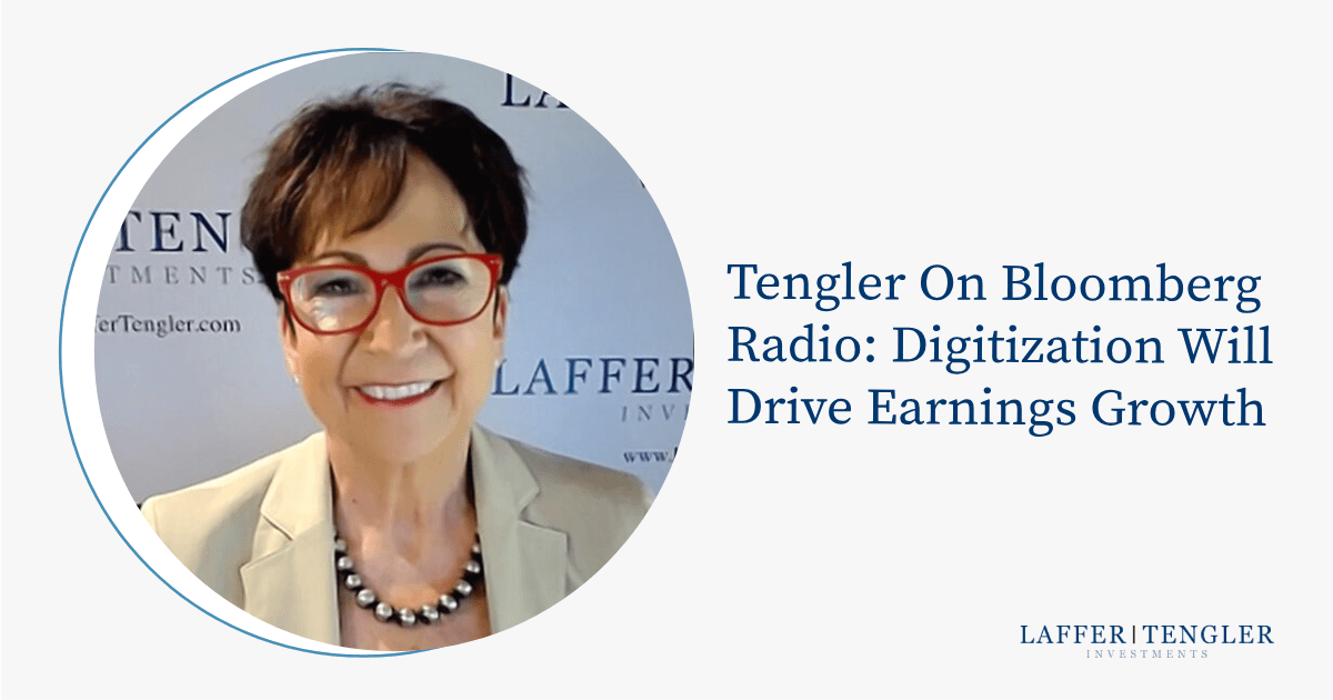 Tengler on Bloomberg Radio: Digitization Will Drive Earnings Growth
