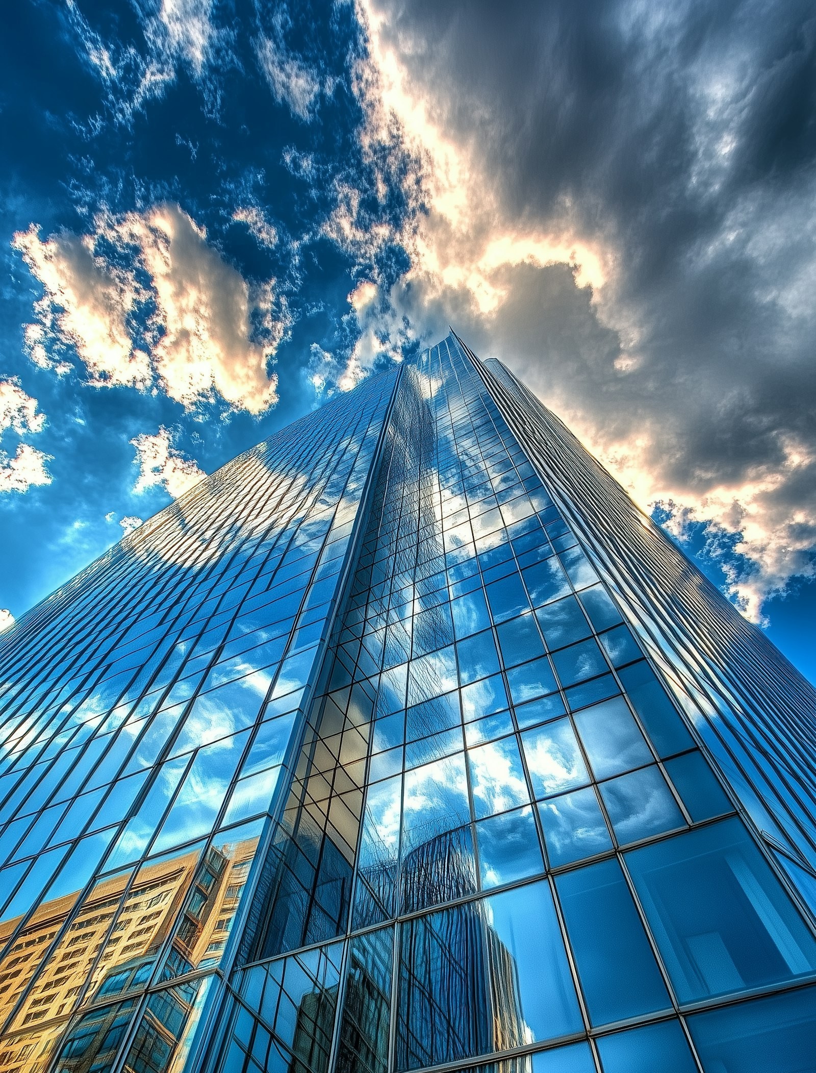 Skyline Plaza reflecting view