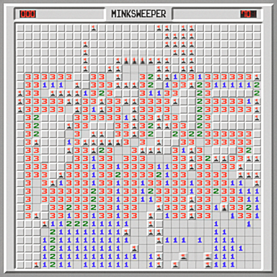 Fakemink minesweeper effect
