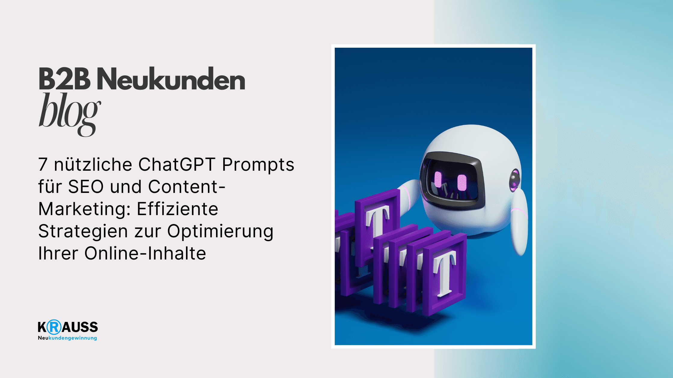 7 nützliche ChatGPT Prompts für SEO und Content-Marketing: Effiziente Strategien zur Optimierung Ihrer Online-Inhalte