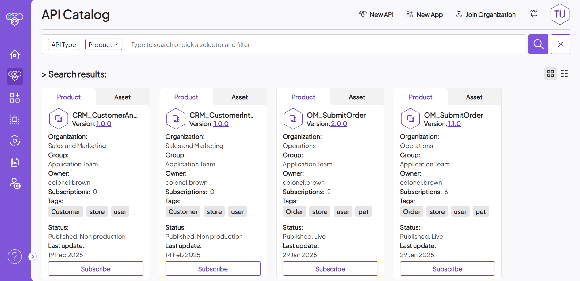 ApiShare API catalog