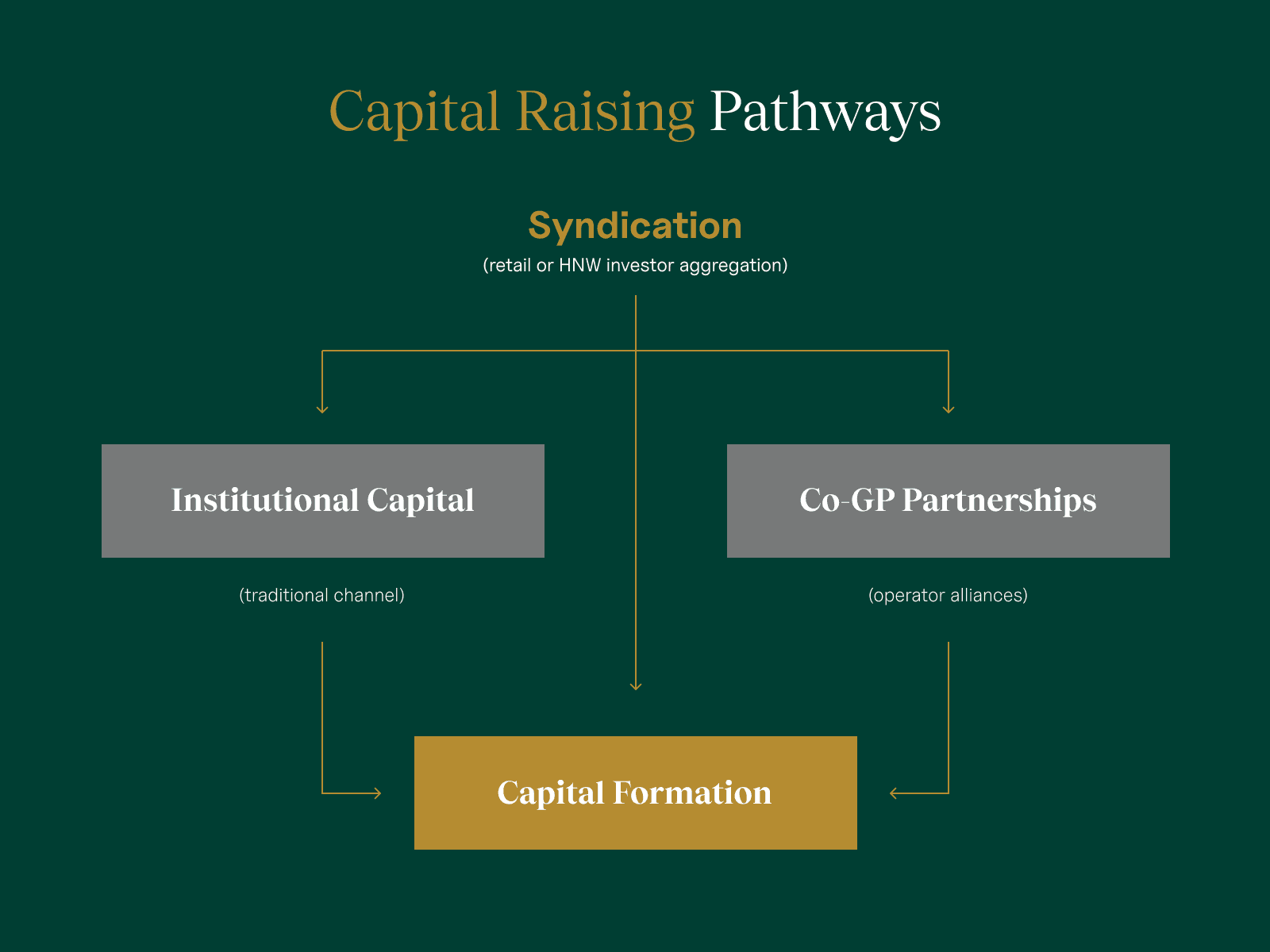 the capital raising pathways