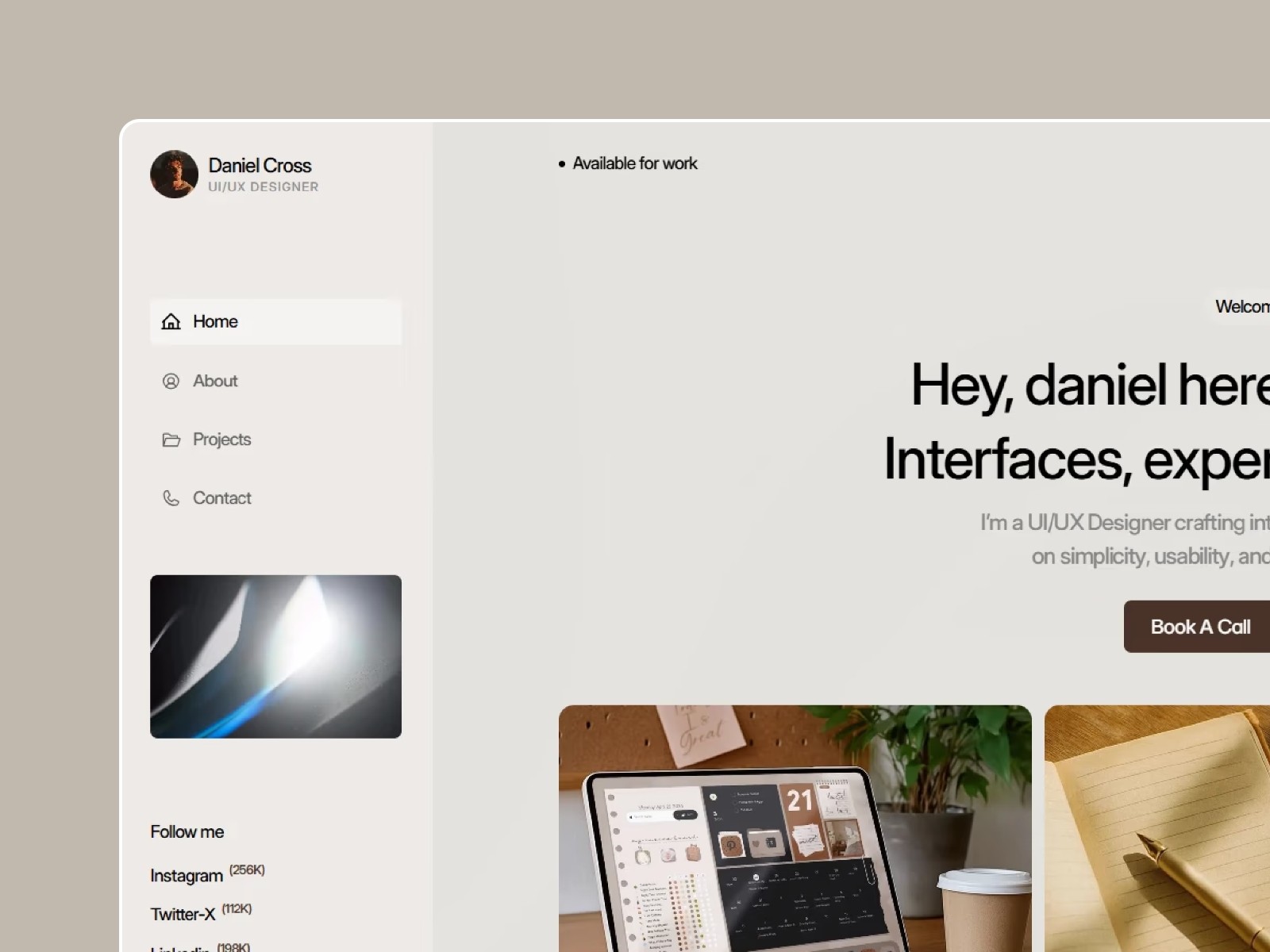 Danielcross Framer Agency Template