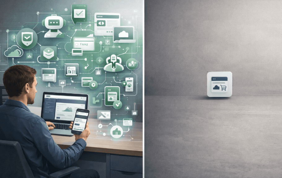 funcionalidades de fanz y funcionalidades de alpogo