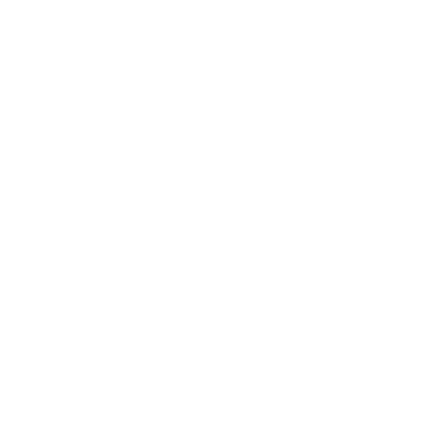 Line drawing of a globe, showing continents and lines representing latitude and longitude.