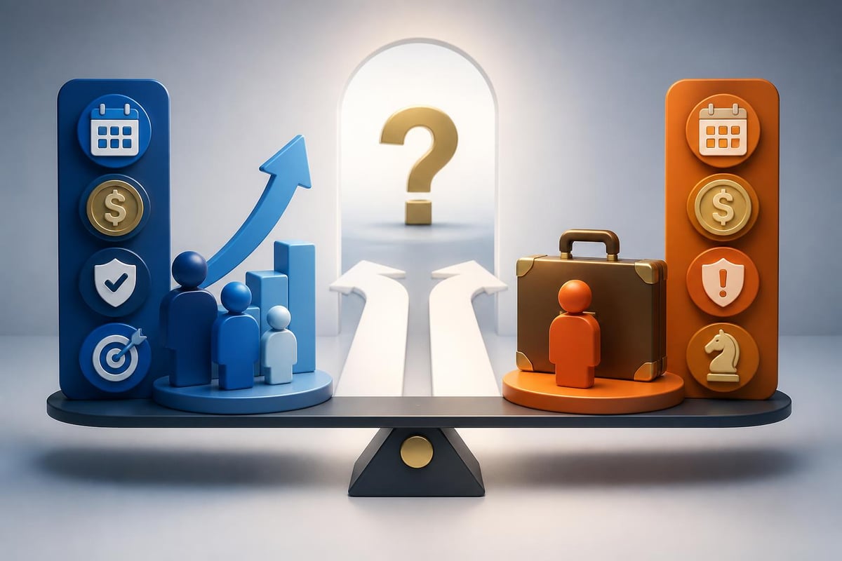 Build versus buy analysis