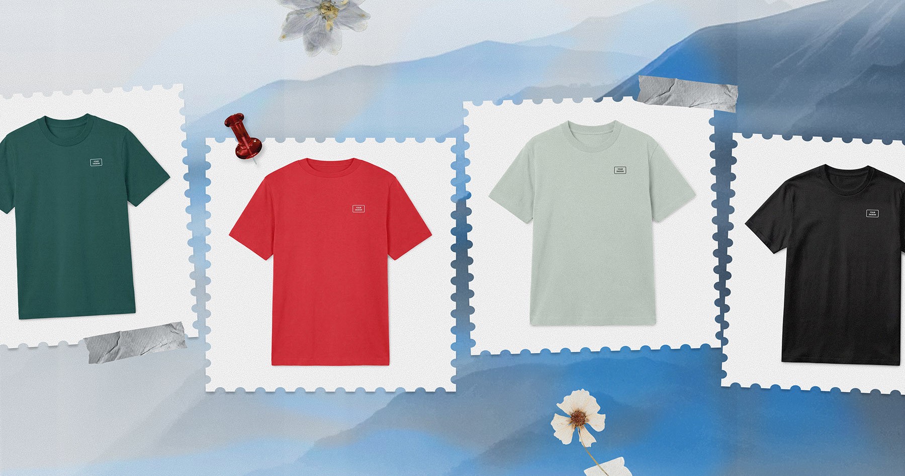 Maglietta aziendale personalizzata Monday Merch