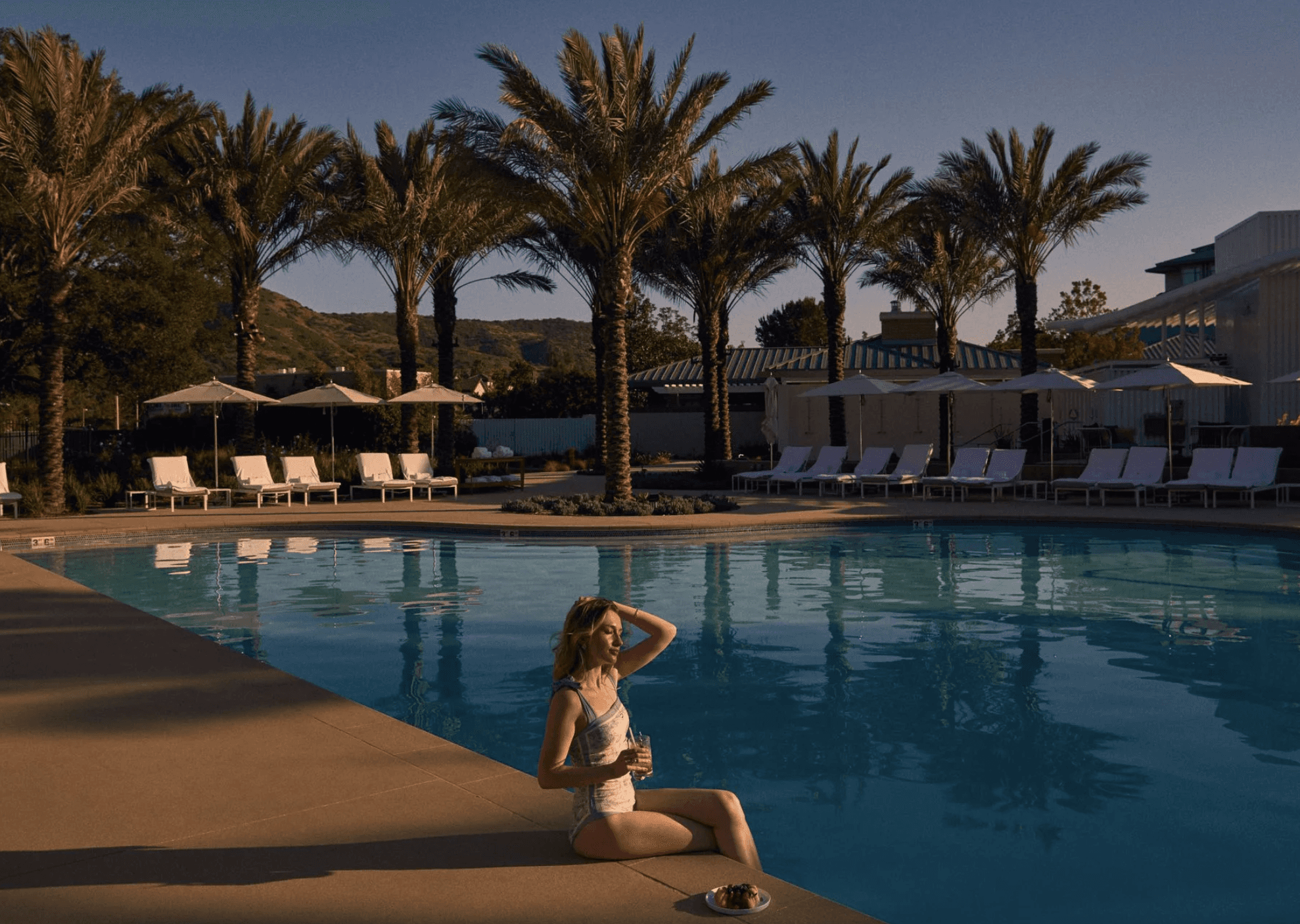 Group of girl portrait in the garden