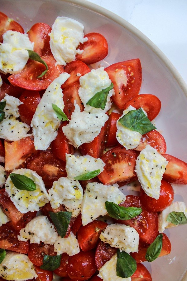 The best tomato-mozarella salad in whole Dublin City