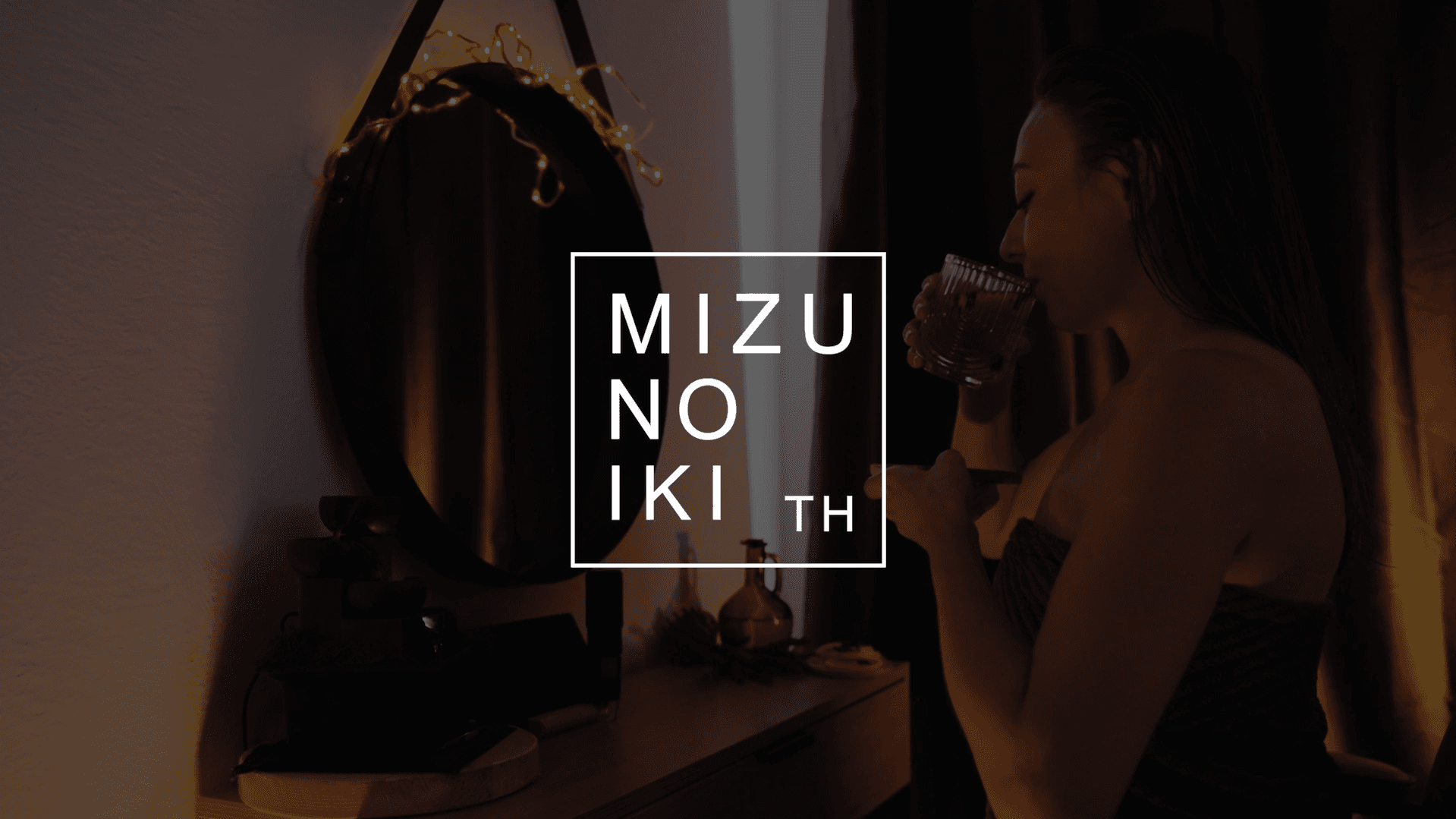 Značka Mizuno Iki TH v prostředí head spa studia