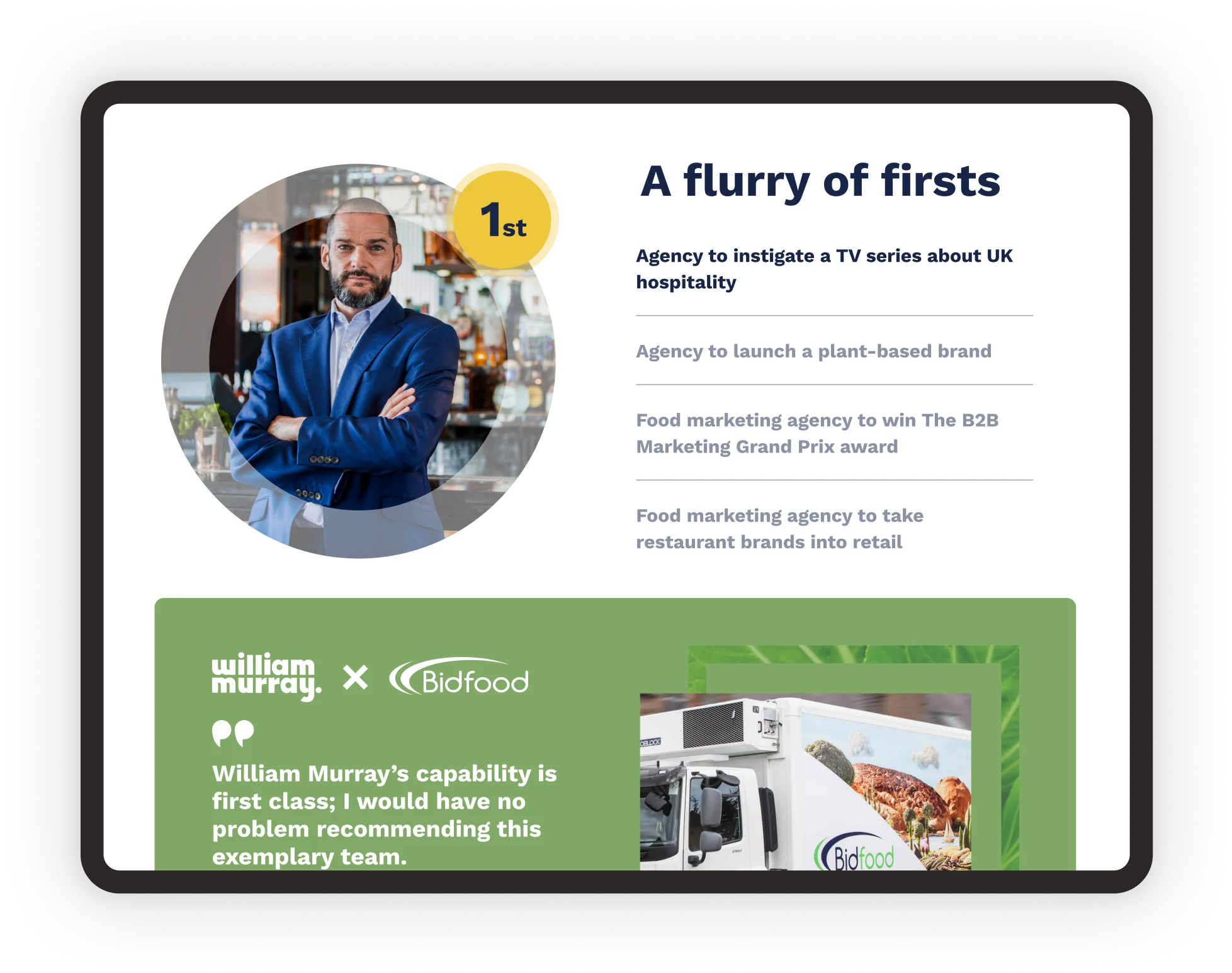 William Murray web design tablet 3