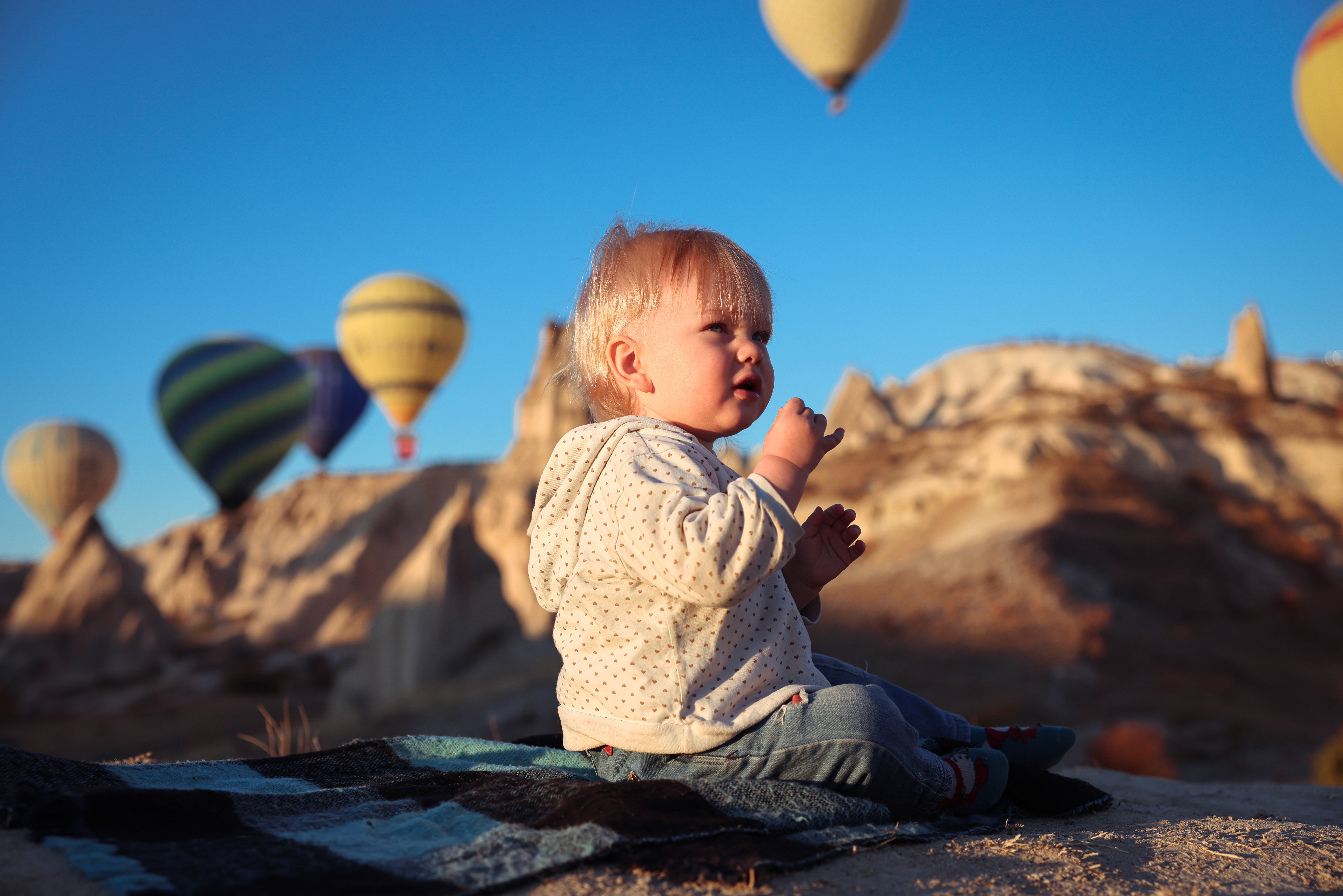 Baby im urlaub
