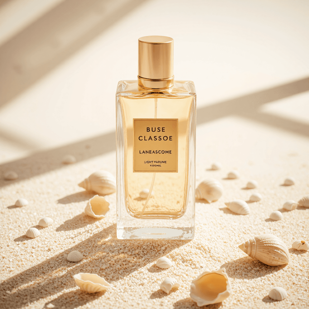 product photography of perfume