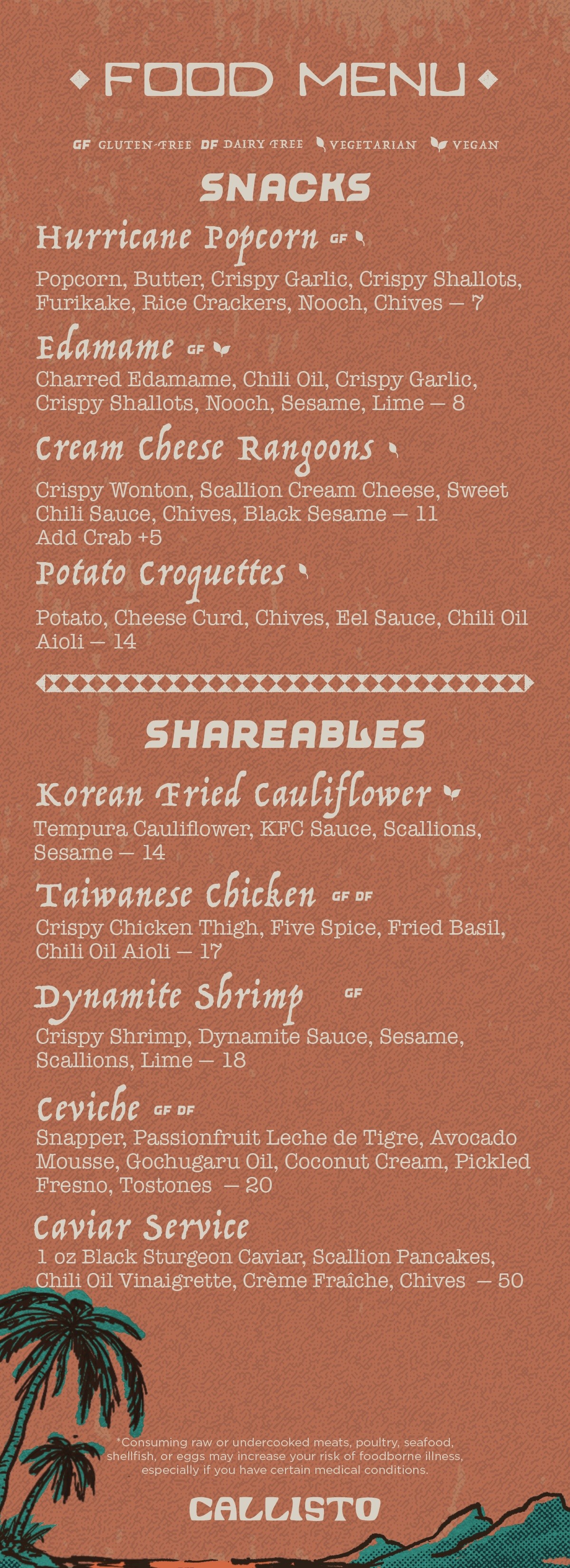 Bentonvilles best food menu 1
