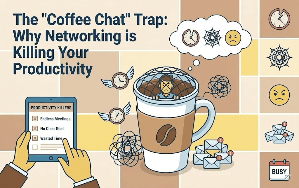 The "Coffee Chat" Trap: Why Networking is Killing Your Productivity