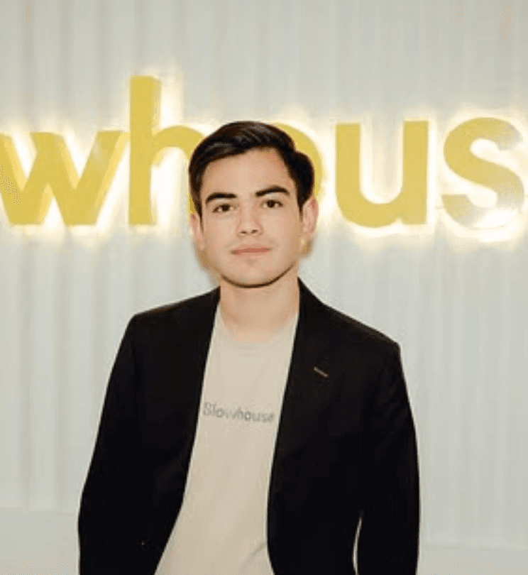 Close-up portrait of a person