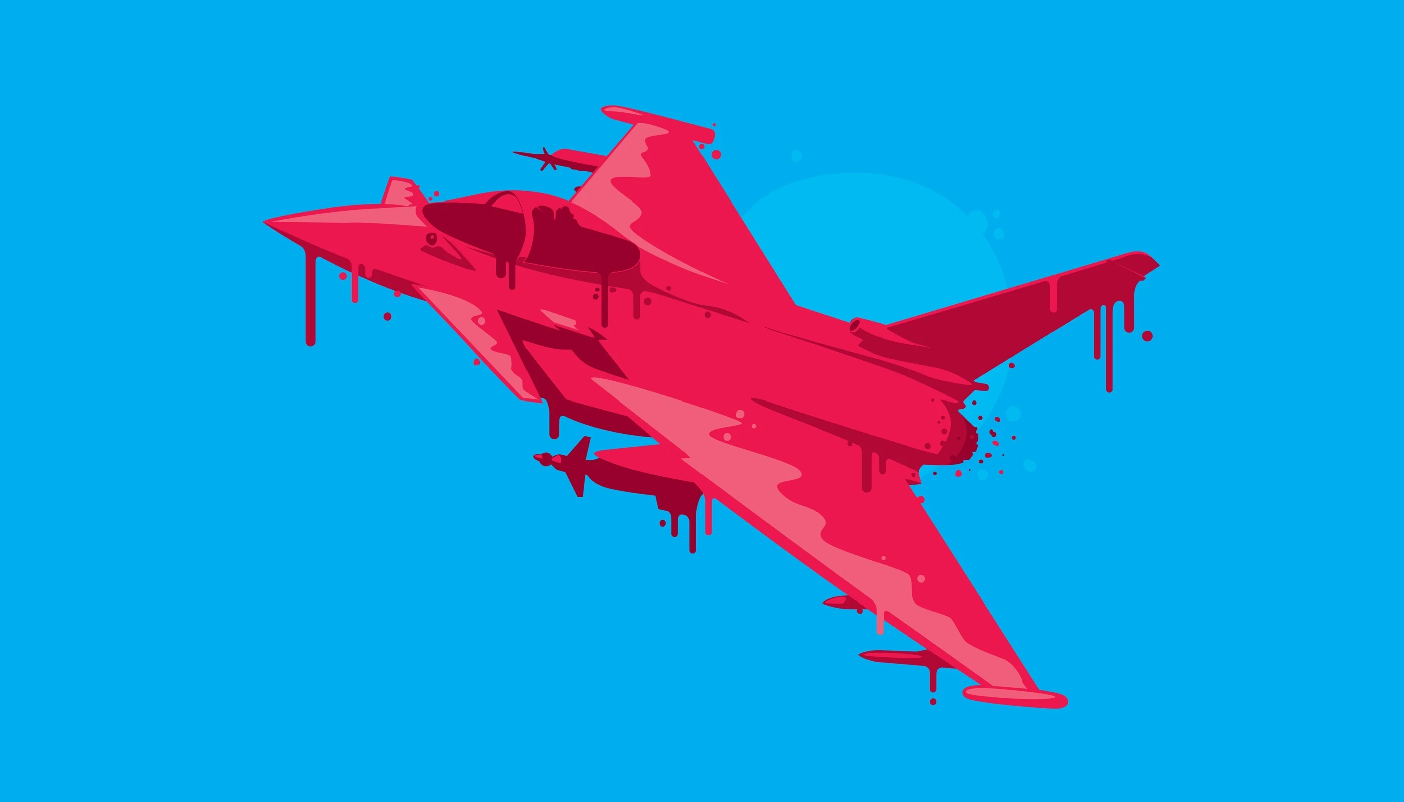 Vector illustration of an Ink Jet