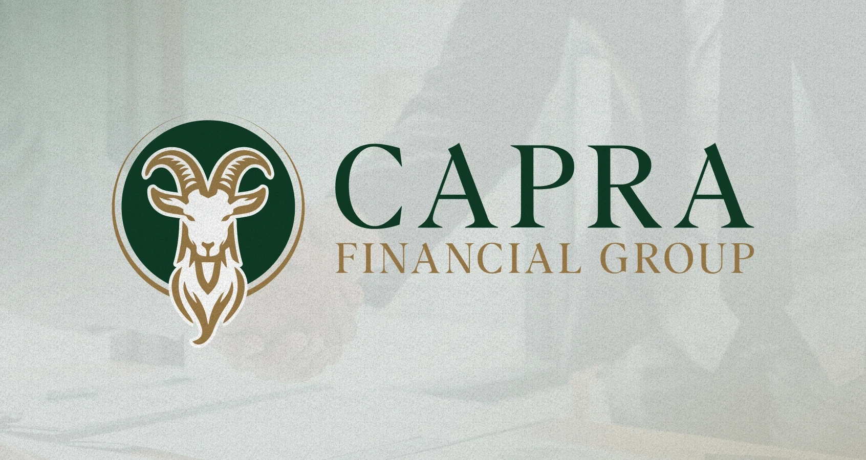 Capra Financial Group website design layout preview