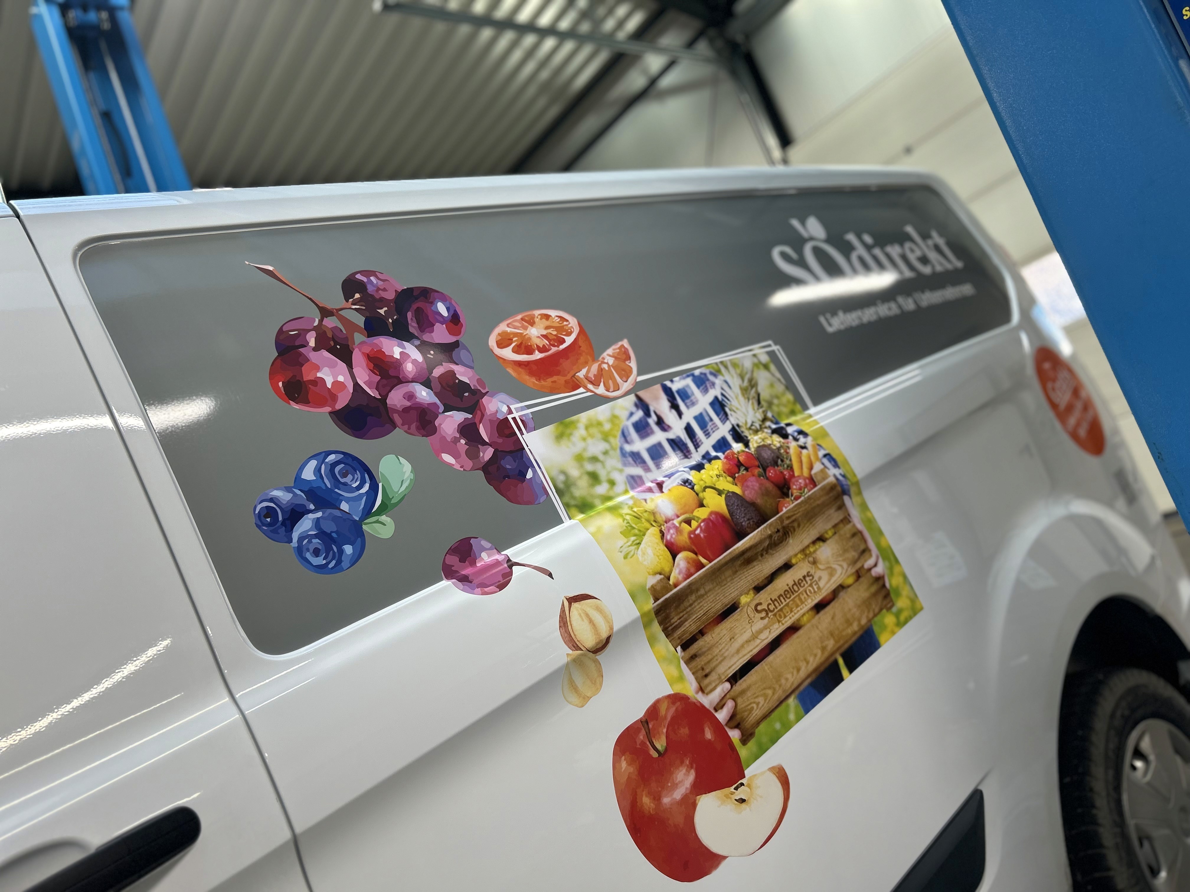 Konturgeschnittener Druck