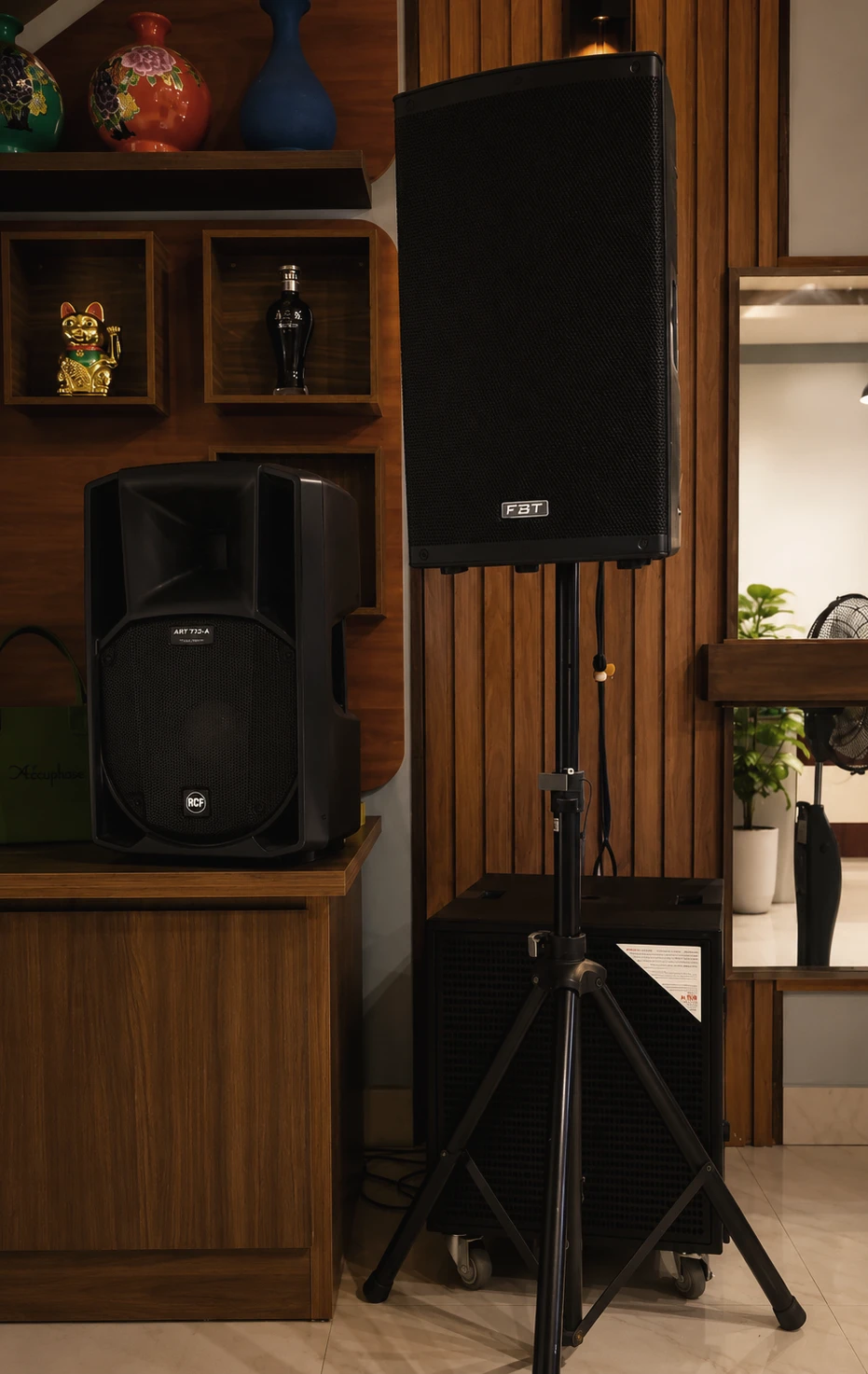 Hệ thống loa cho karaoke gia đình với cấu hình âm thanh chuyên dụng