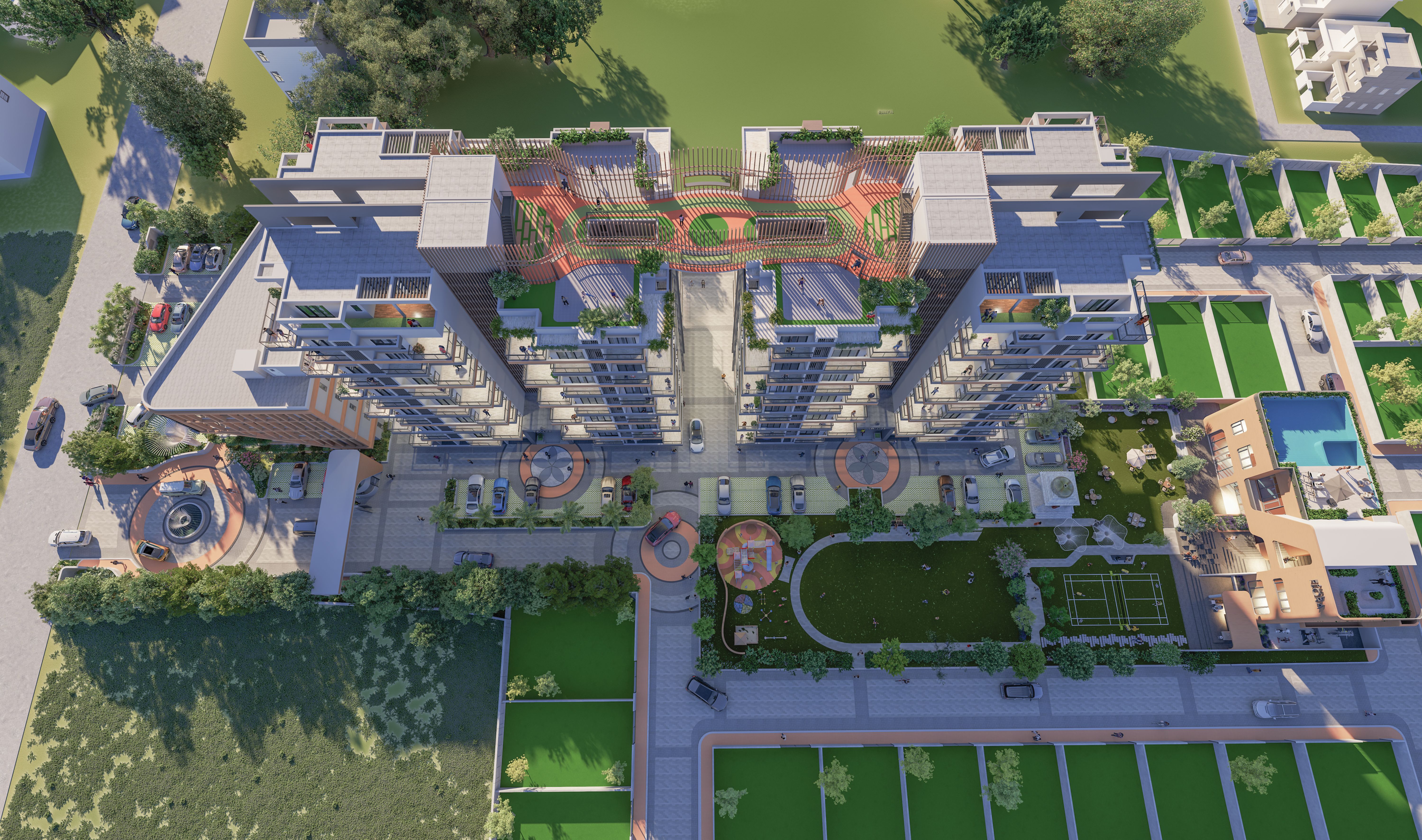 modern house exterior