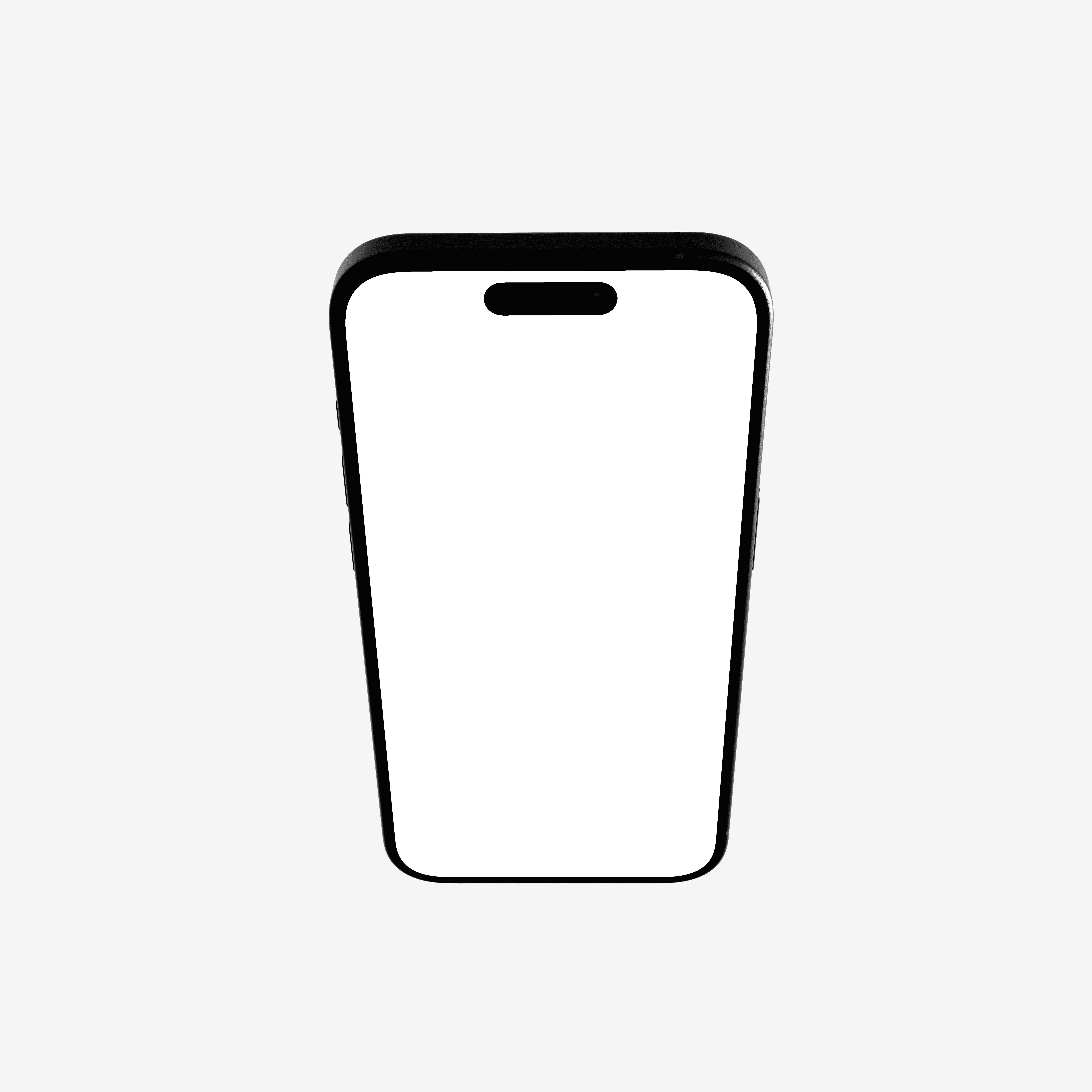 A modern smartphone mockup designed for app and mobile interface presentation. Featuring realistic reflections, proportional scaling, and clean device framing, it offers a professional, lifelike preview of your digital work. Perfect for use in case studies, website hero sections, and design portfolios built around clarity and precision.